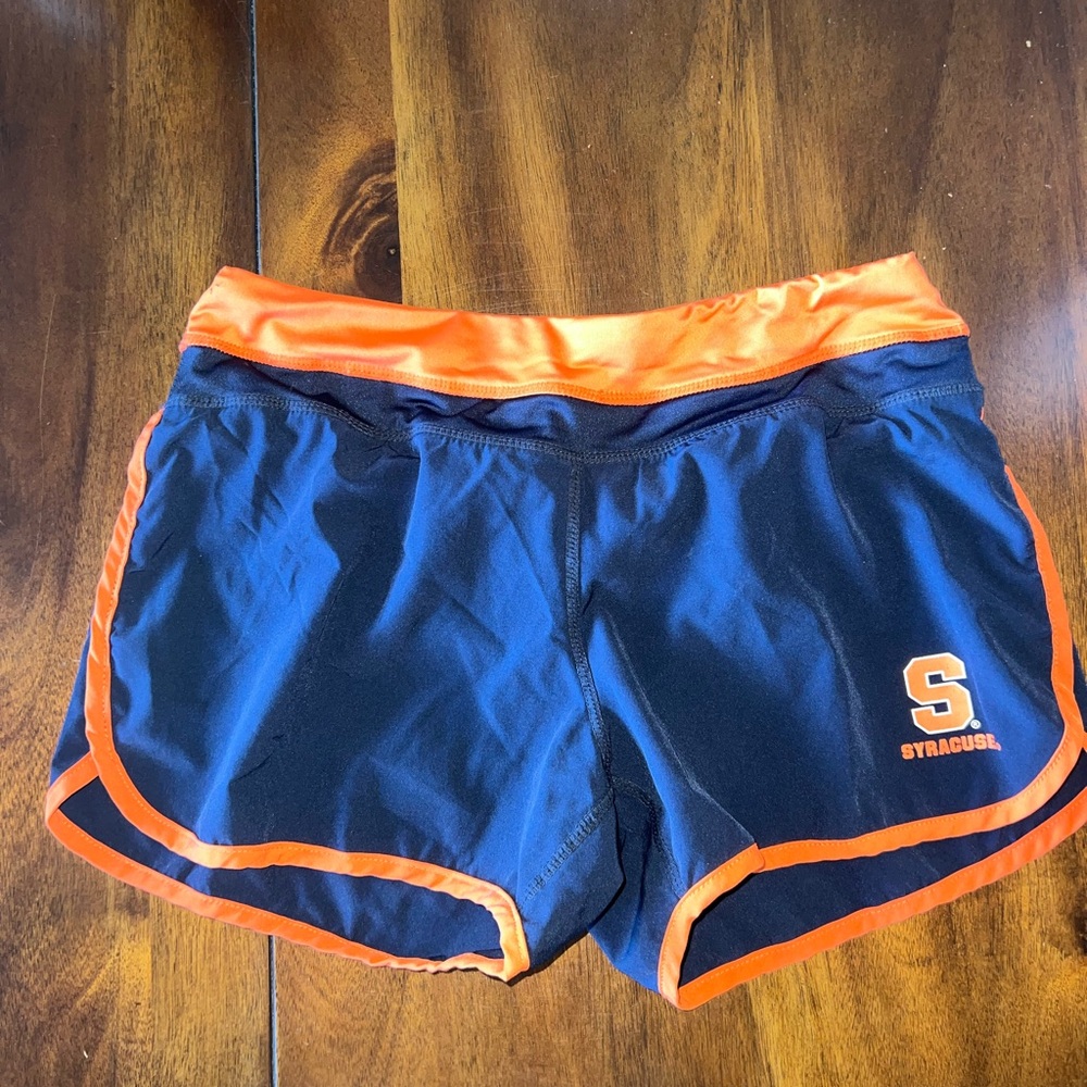 Colosseum Women's Blue and Orange Athletic Shorts